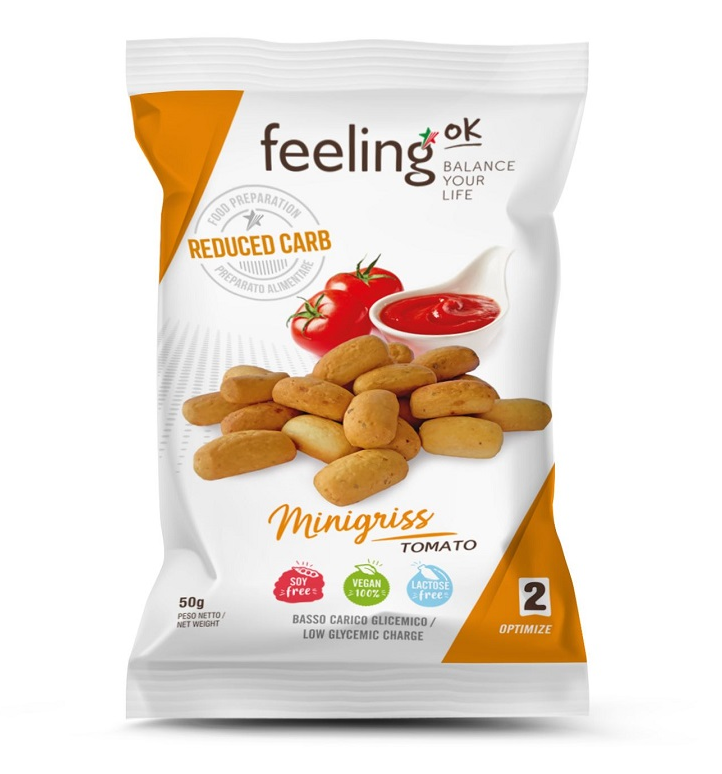 FeelingOK Protein Minigriss Tomato Optimize 50g