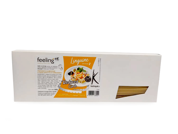 FeelingOK Protein Nudeln Linguine Optimize 2 500g