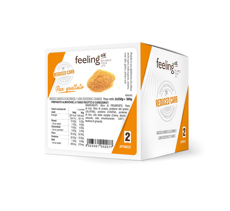 FeelingOK Paniermehl Pan Grattato Optimize 2 500g