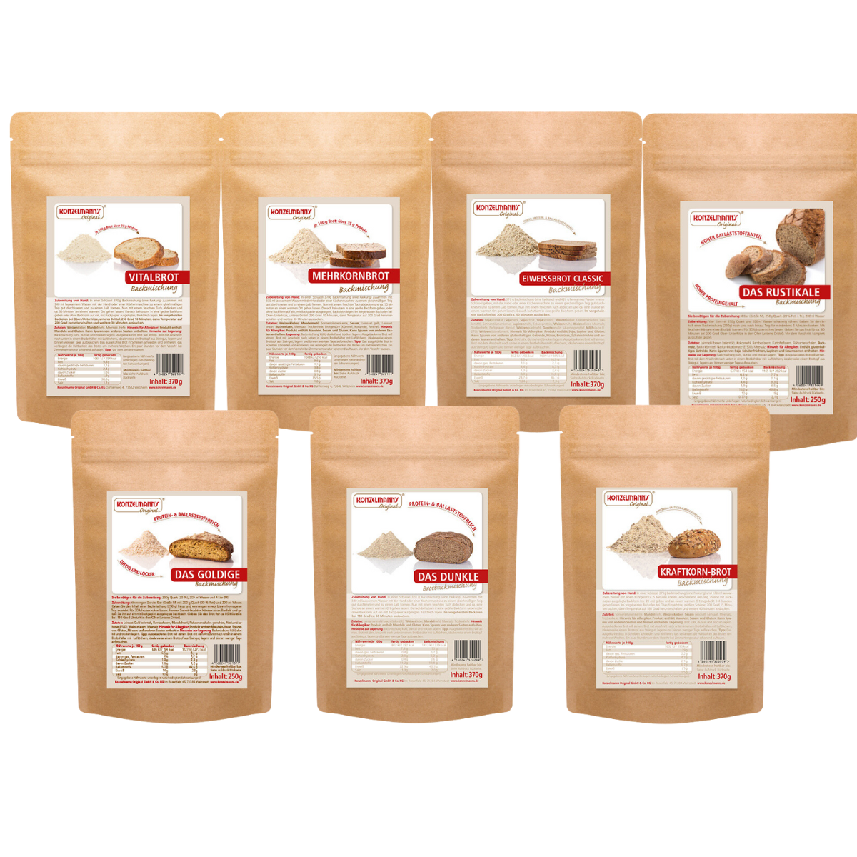 Probierpaket Lower Carb Brotgenuss