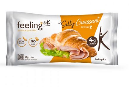 FeelingOK Croissant leicht gesalzen Optimize 2 50g