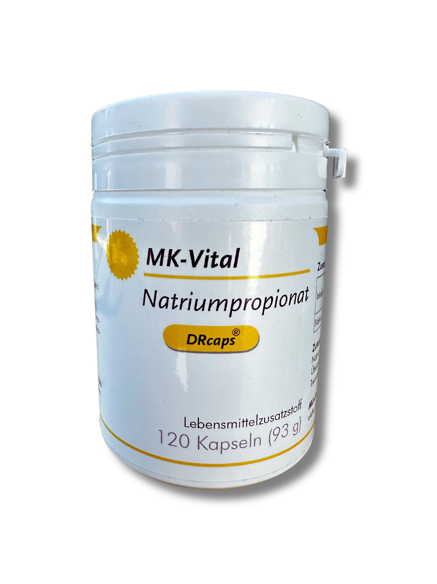 MK Vital Natriumpropionat 120 Kapseln je 500mg