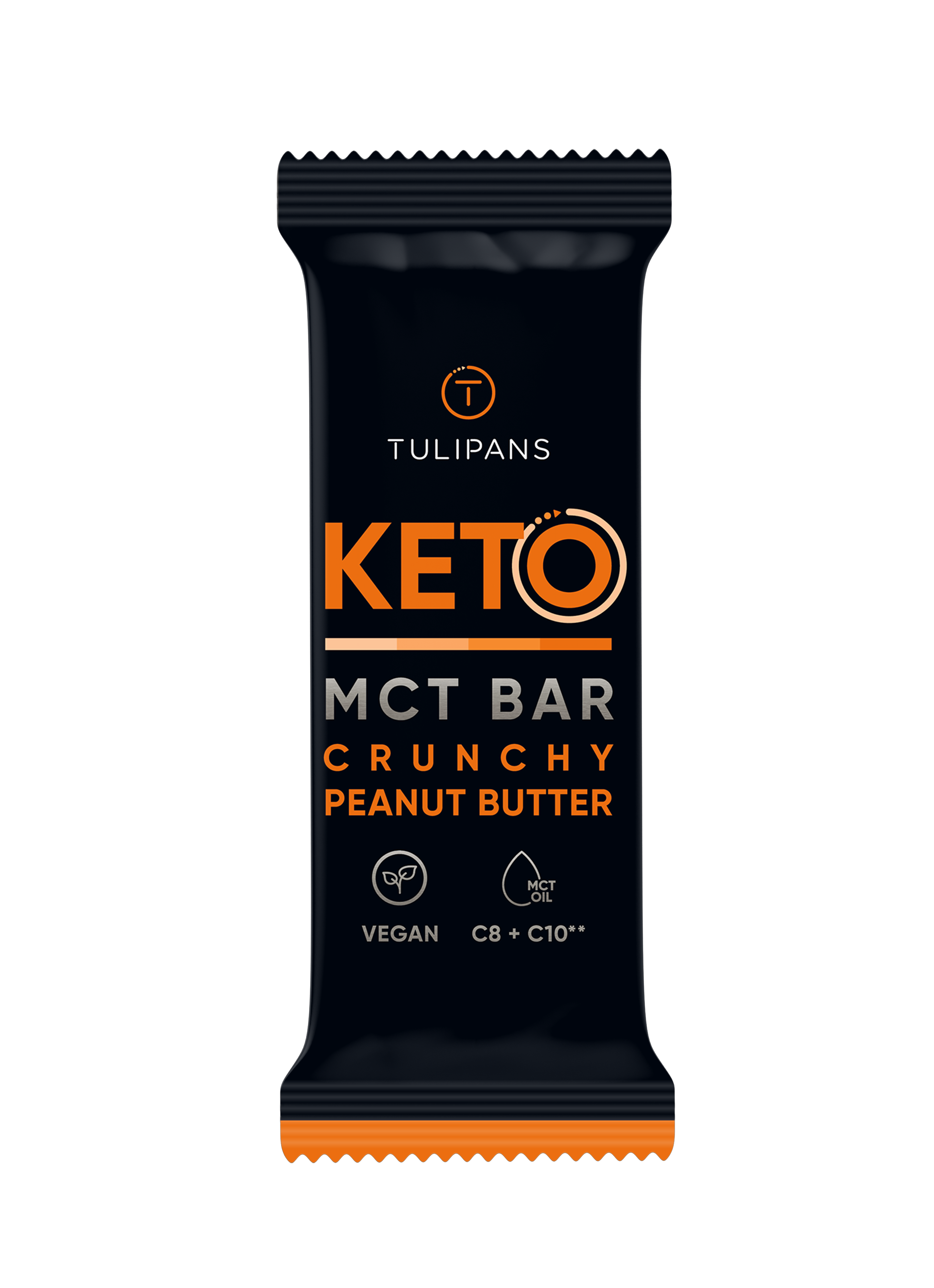 Tulipans MCT Bar Crunchy Peanut Butter 50g vegan
