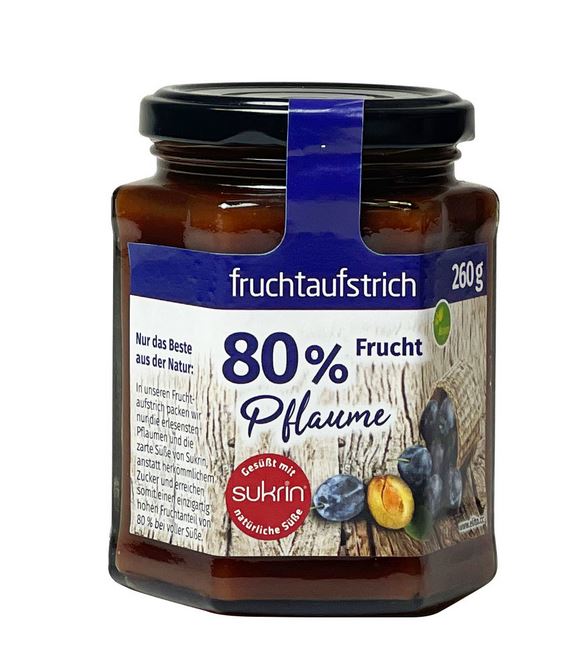 Sukrin Fruchtaufstrich Pflaume