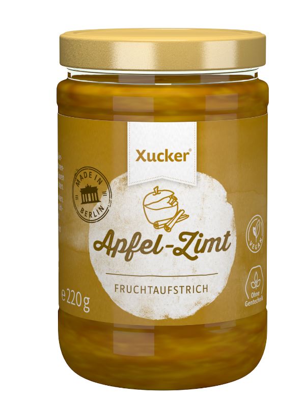 Xucker Fruchtaufstrich Apfel-Zimt