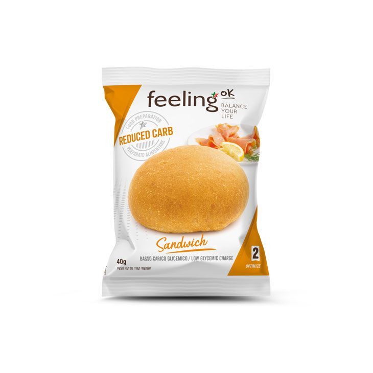 FeelingOK Brötchen Sandwich Optimize 2 40g
