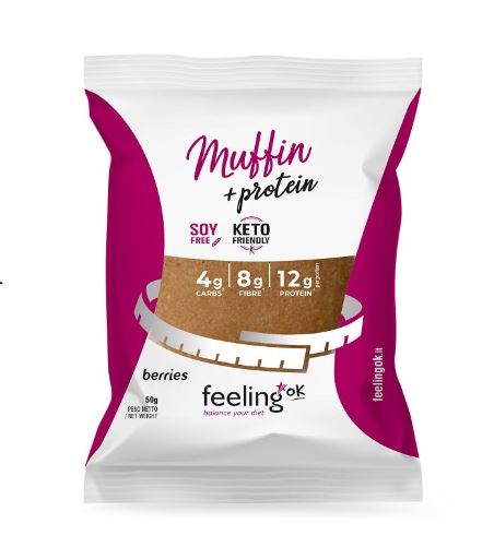 FeelingOK Protein Muffin berries Start 1 50g